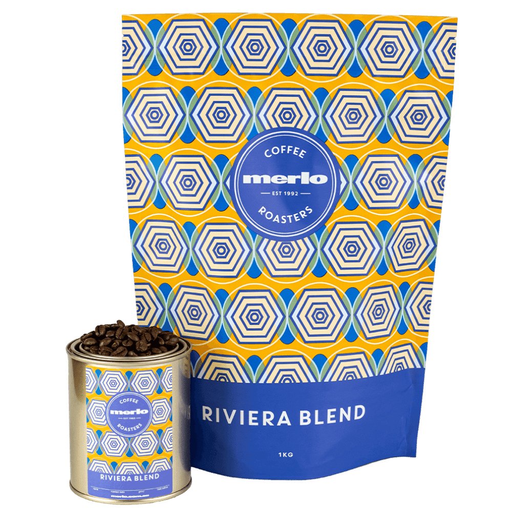 merlo coffee riviera bag and tin