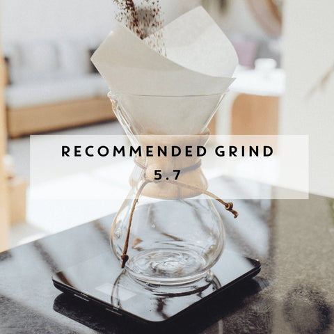 chemex grind filter coffee