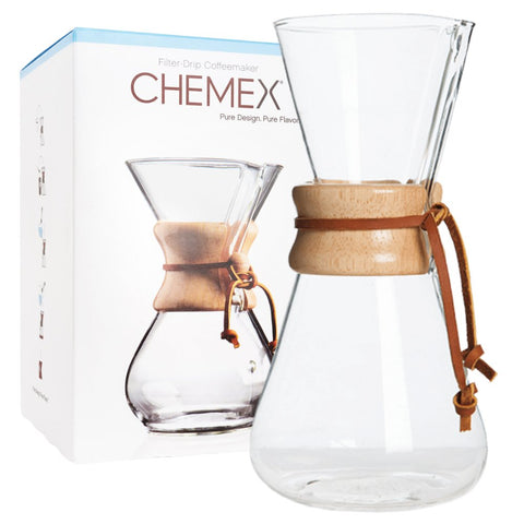 chemex filter drip pour over Borosilicate glass