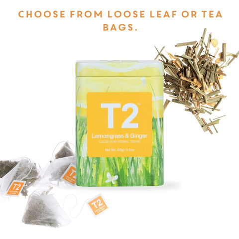 Merlo lemongrass & ginger choose from loose leaf or tea bags